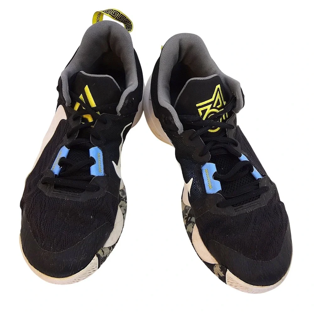 Nike Giannis Immortality‎ 34 Basketball Shoes Men US 9 Black Yellow